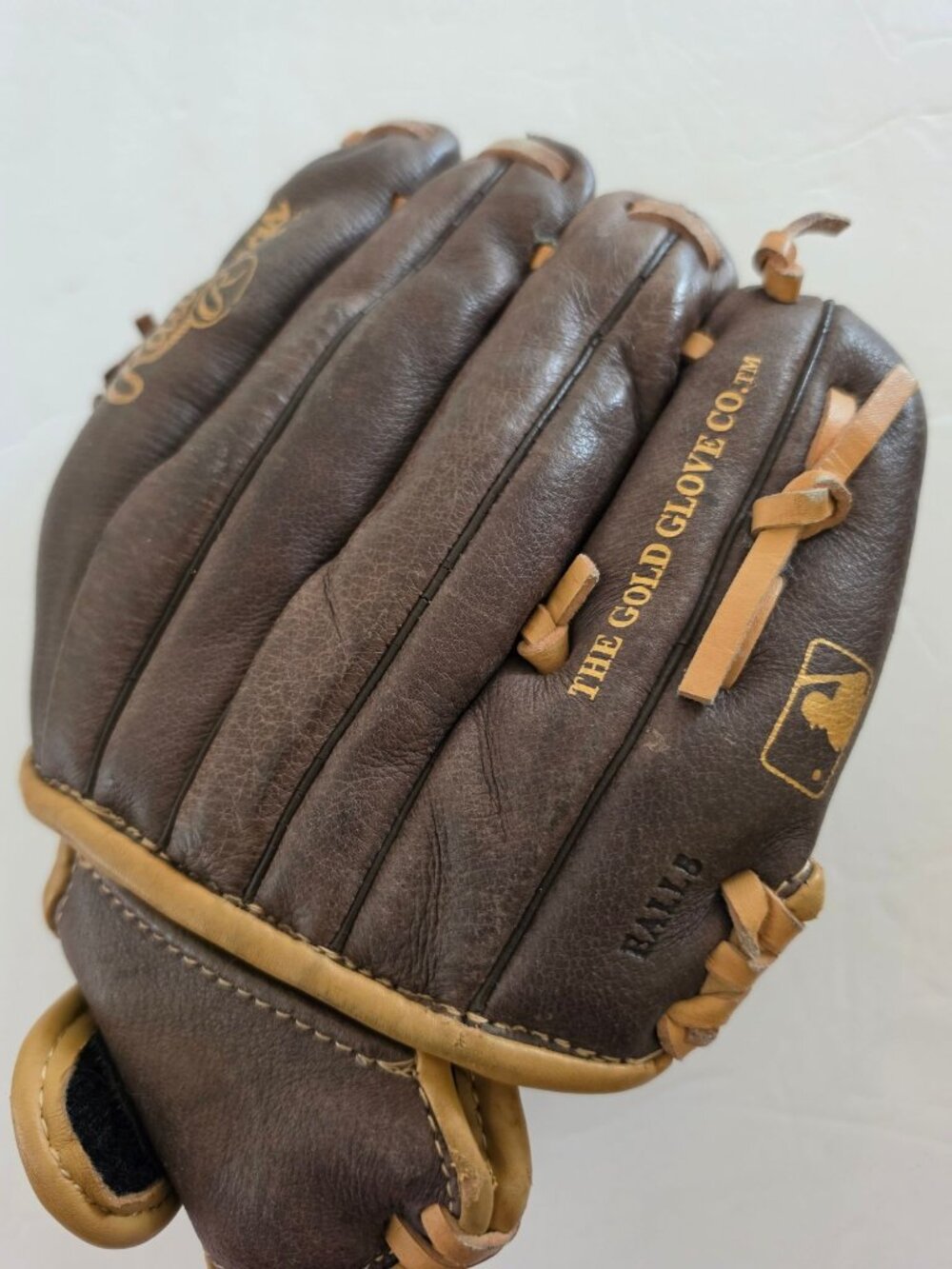 Rawlings Highlight Series H105BR 10.5” Youth Baseball Glove All Leather Shell RH - Picture 5 of 9